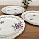 Set de 3 assiettes plates