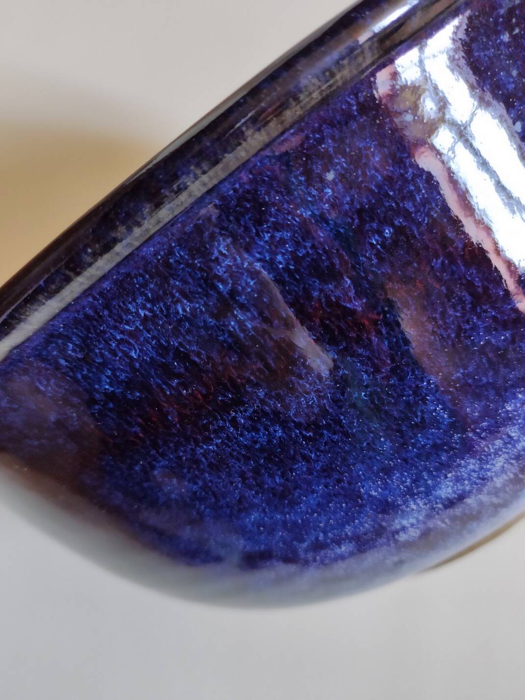 Large Alesia Pottery salad bowl