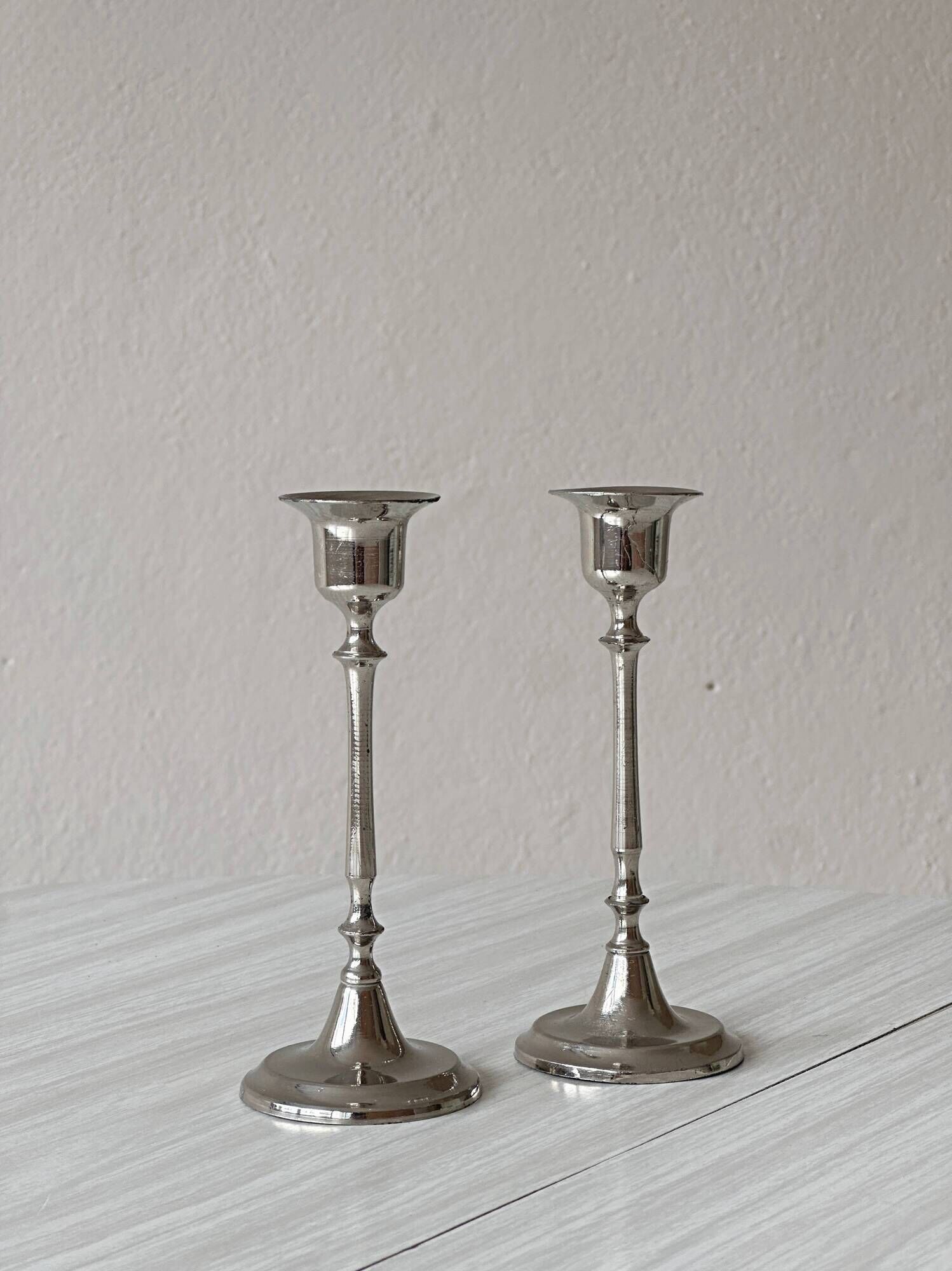 Duo mini metal candle holders