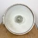 Industrial Factory Pendant Lamp with Frosted Glass Cover, 1970s