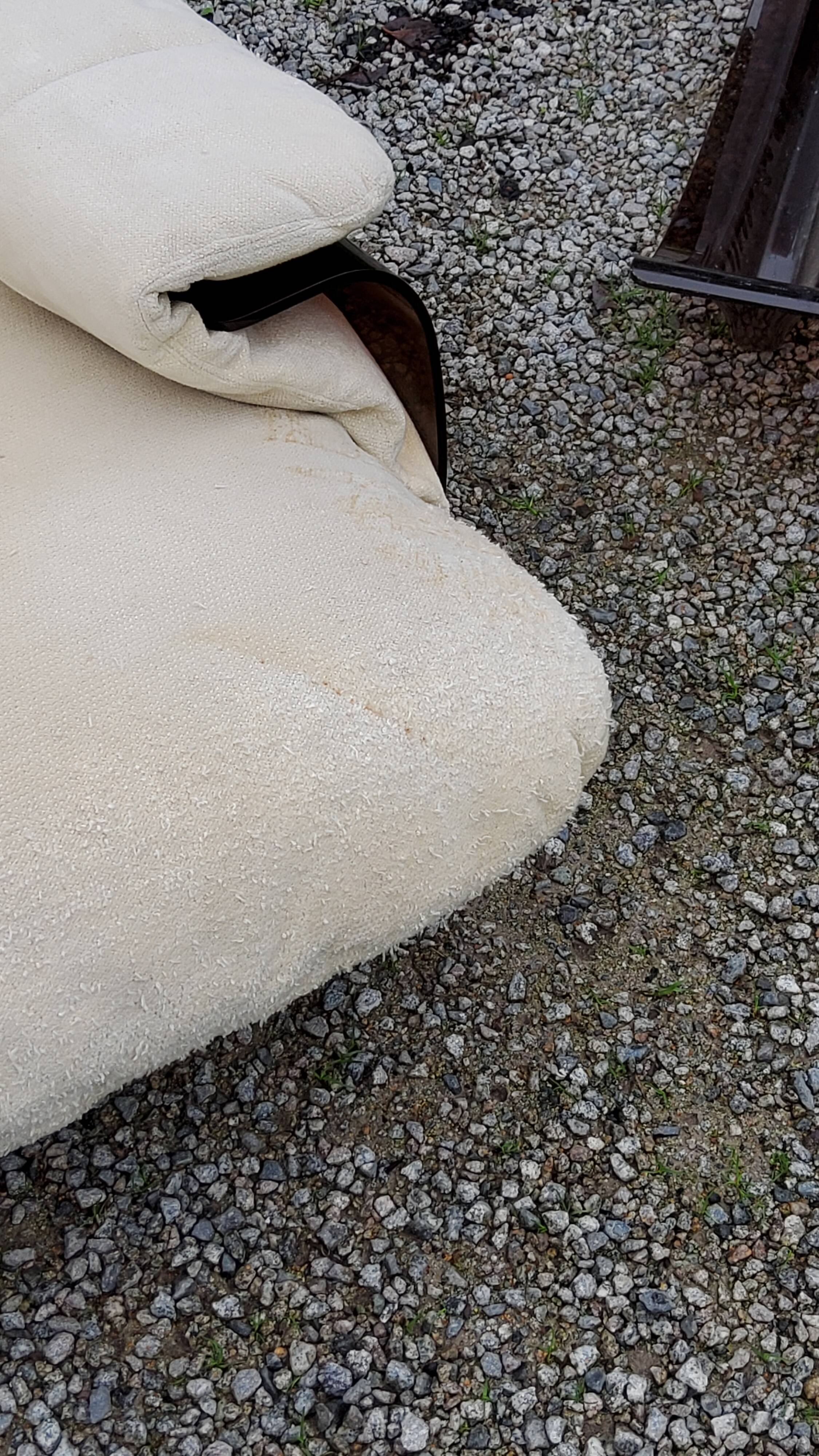 Michel Ducaroy Ligne Roset Marsala model designer sofa and 1970s armchair shell