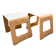 2 stools by Lisa Norinder for IKEA, 1990s