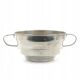 Art Nouveau sugar bowl, silver-plated brass, Germany, early 20th century