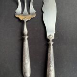 Couverts de service à poisson – Argent et métal argenté