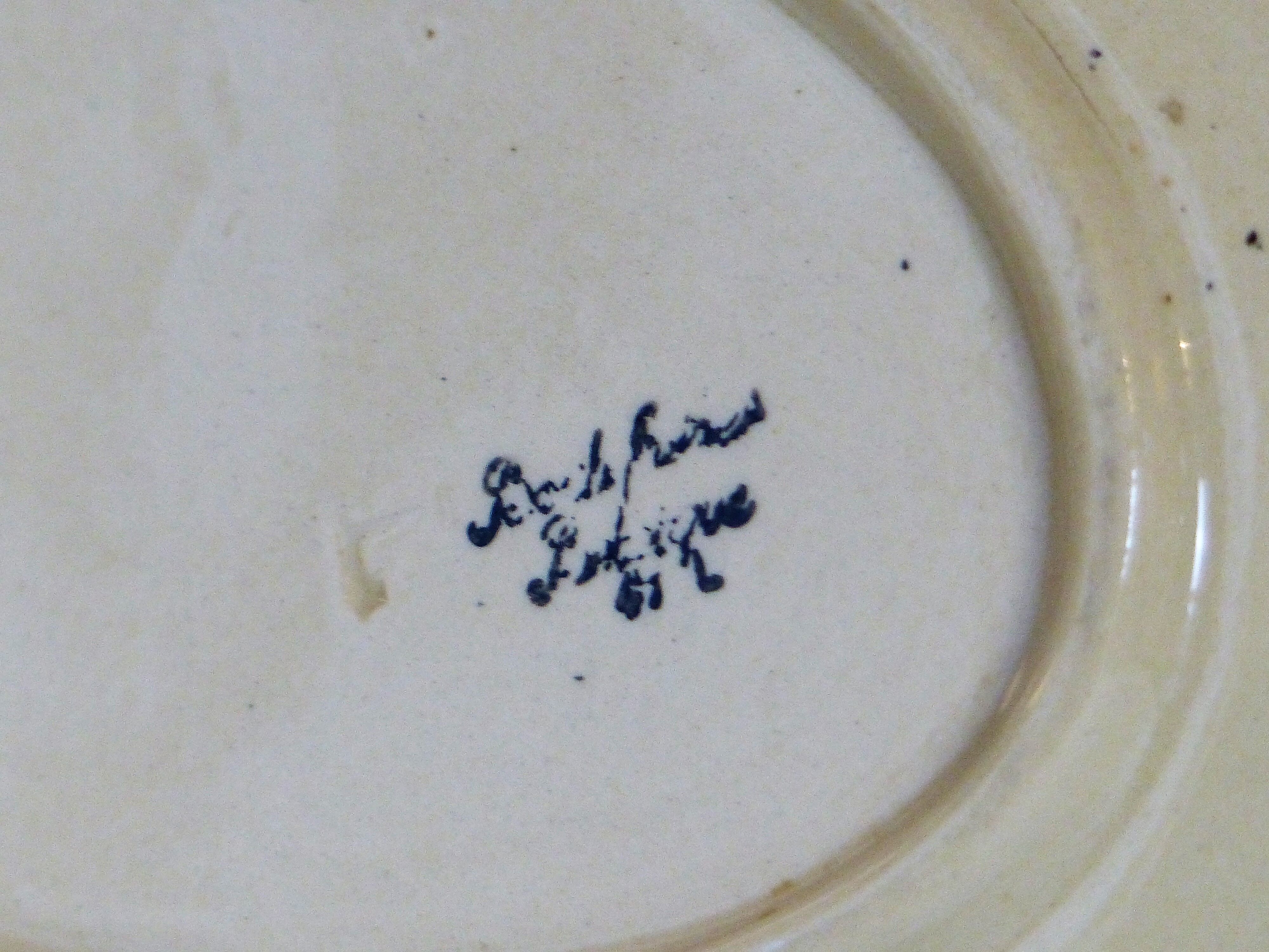 Presentation dish Boch Frères