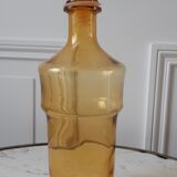 Carafe en verre ambré années 70
