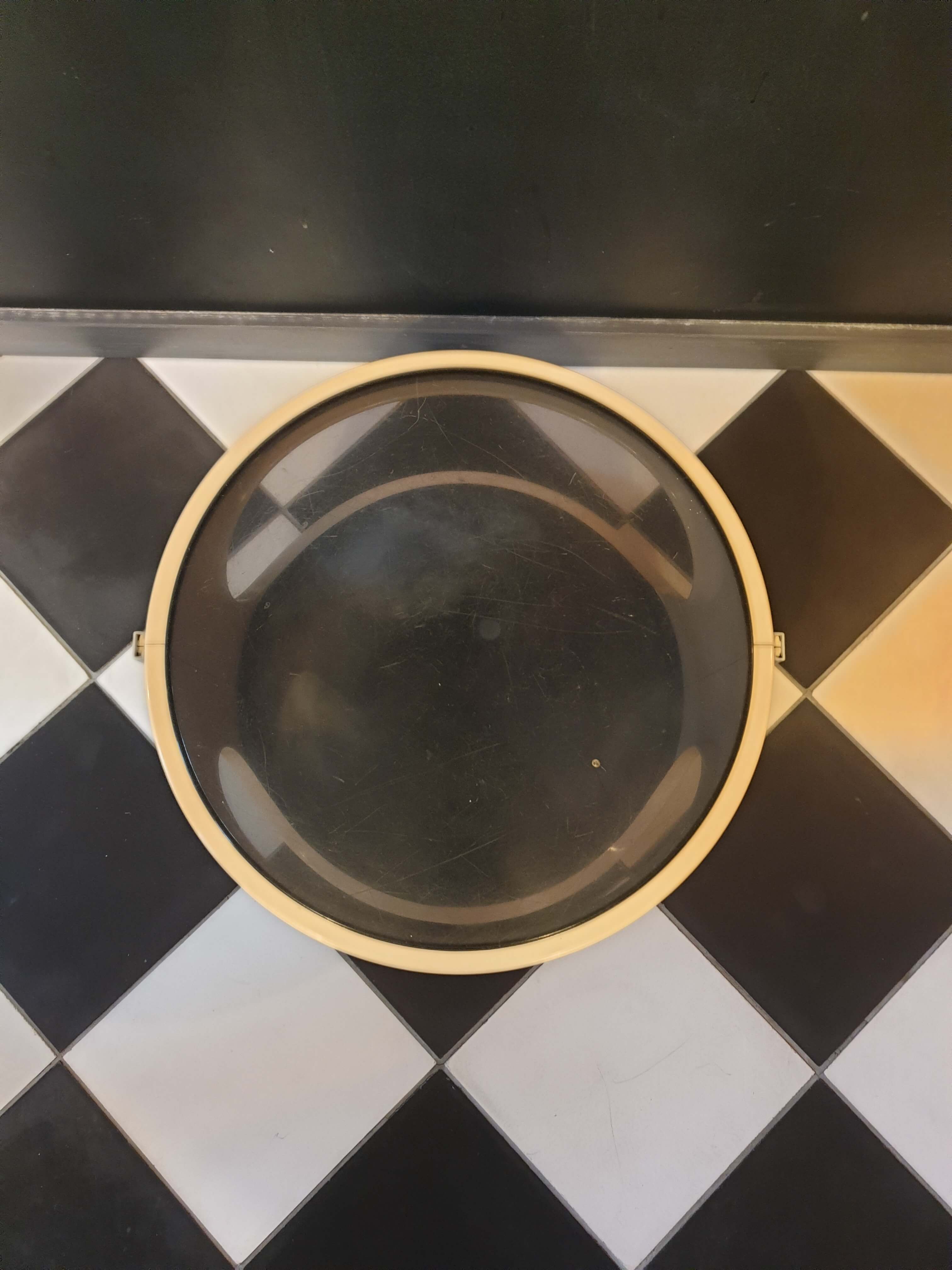 Seventies round coffee table