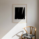 Abstract lines giclee print