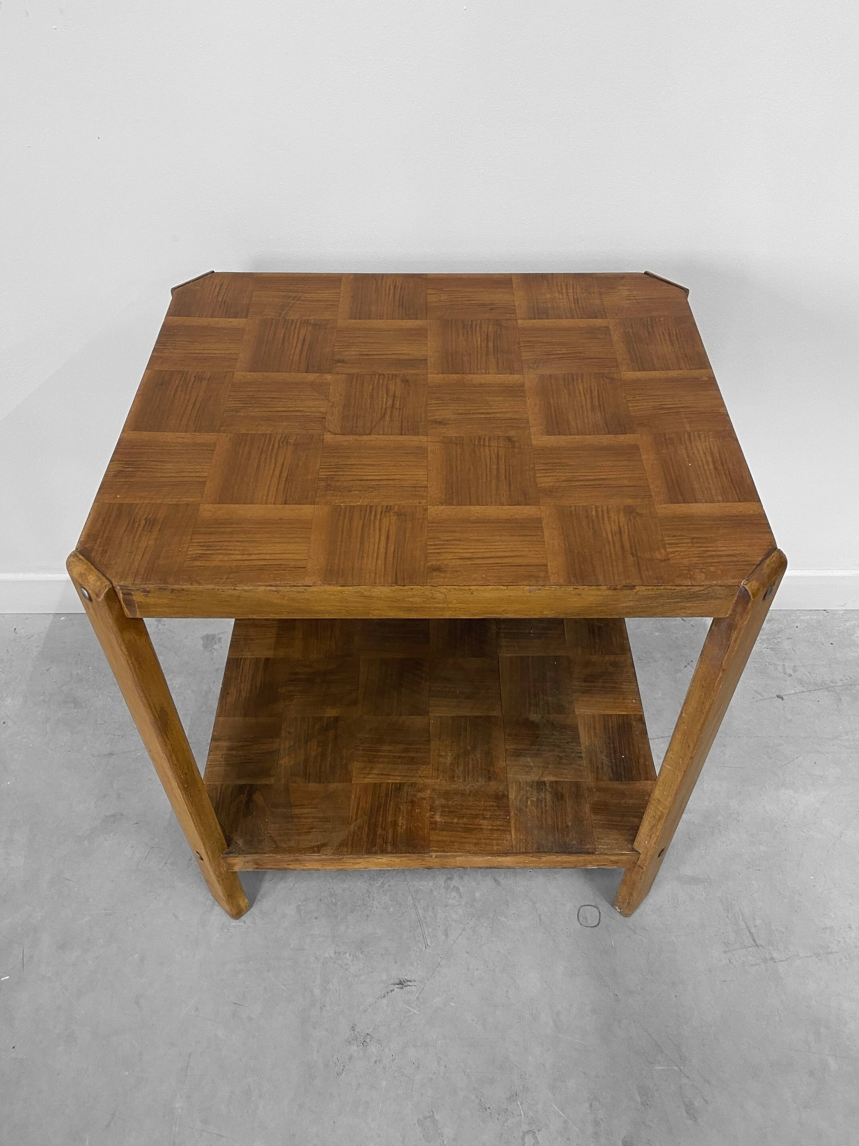 Small vintage art deco side table