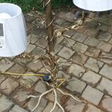 Lampadaire doré