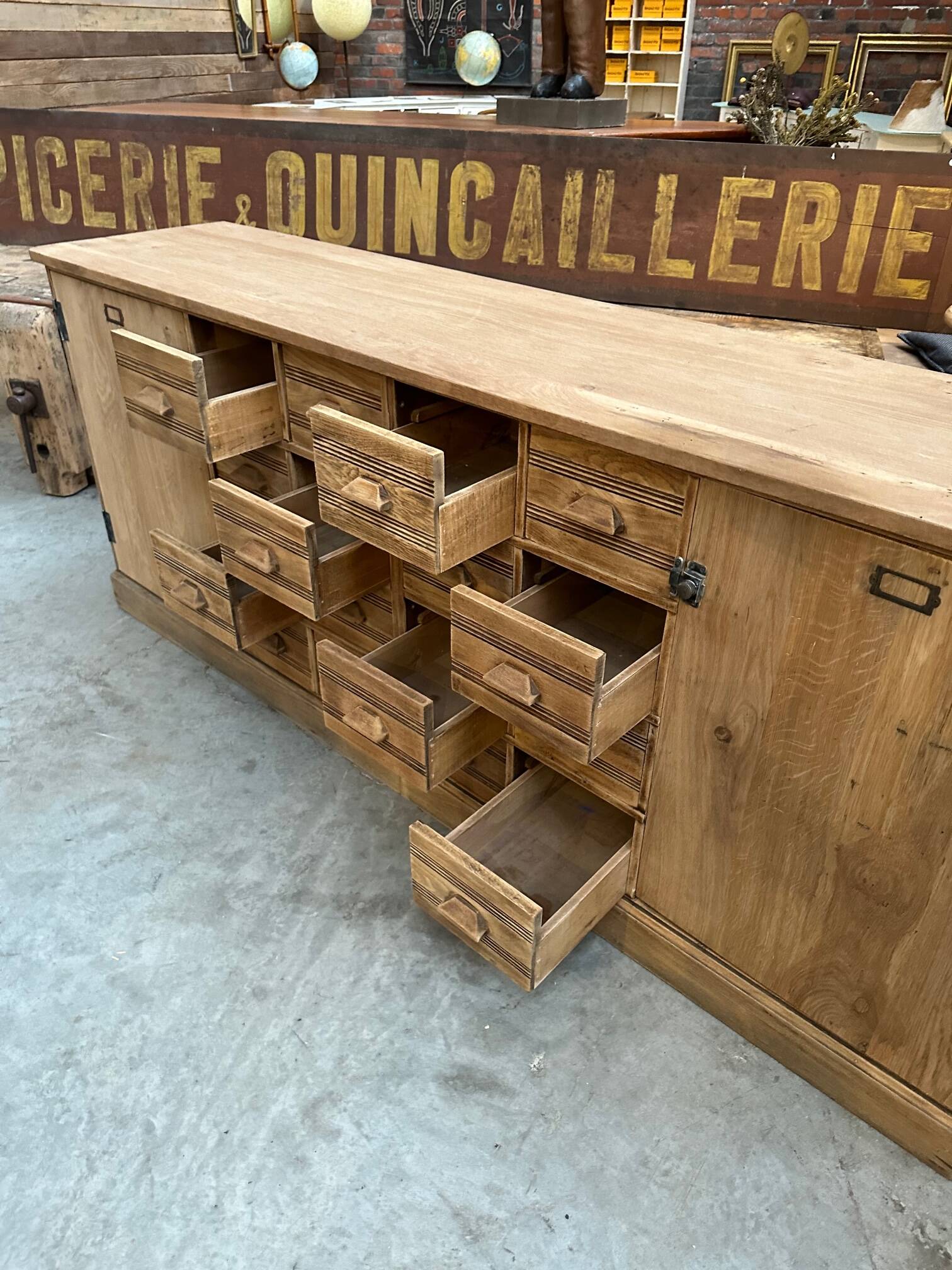 Solid oak professional furniture