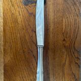 Set of 12 Knives with Silver Metal Handles + Stainless Steel Blades #B339