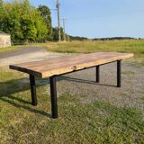 Early 20th century farmhouse table giant workbench