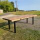 Table de ferme début 20e établi  géant