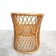 Fauteuil rotin, années 70