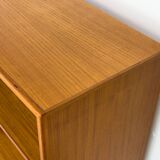 Bibliothèque danoise en teck par HW Klein pour Bramin, années 1960