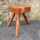 Brutalist tripod stool