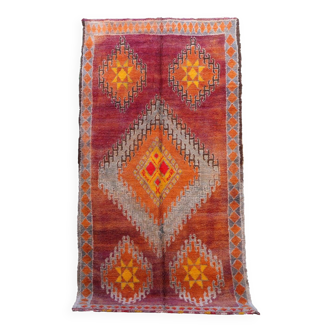 Boujad Vintage Moroccan Rug, 196 x 369 cm
