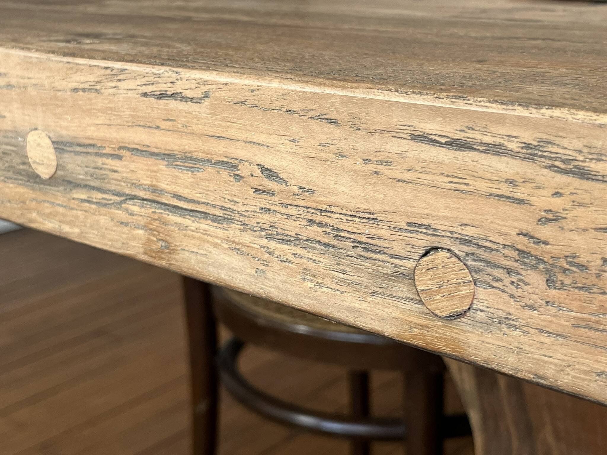 Monastery table Spirito in solid oak - length 280 cm