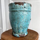 Glazed terracotta vase, Italy, 1950s