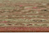 Handmade Oriental Unique 1980s 290 cm x 370 cm Beige Wool Carpet