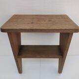 Shelf solid oak patinated years 50-60 years