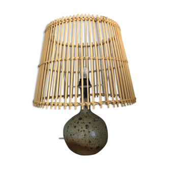 Vintage ceramic sandstone lamp