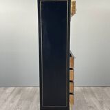 Secretary from the time of Napoleon III in marquetry and gilded bronzes, 19th century.