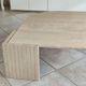 Travertine coffee table