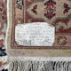 Persian rug in wool and silk