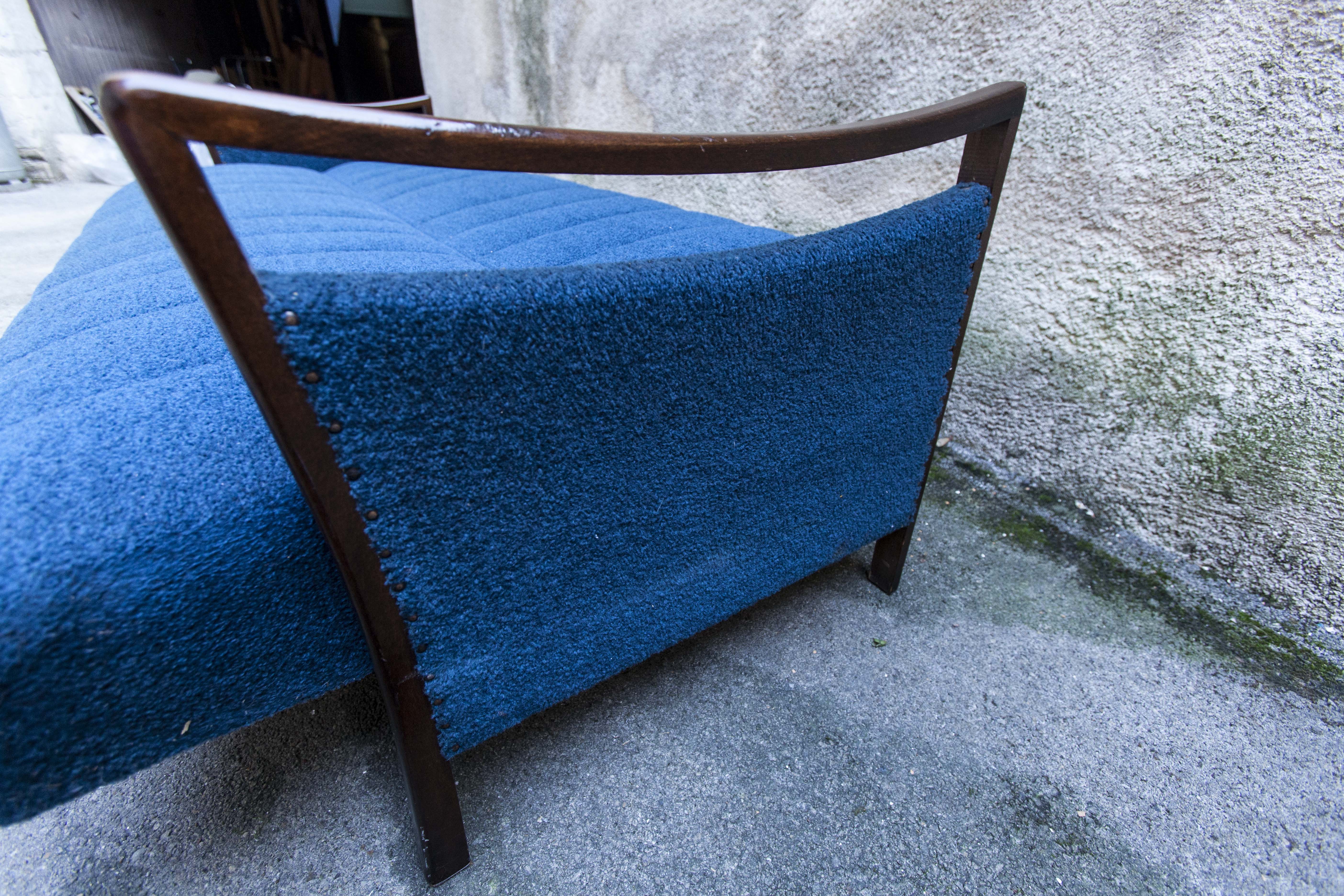 Sofa daybed 3 scandinavian blue