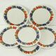 Lot 6 plates Acapulco Villeroy - Boch, 70s