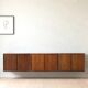 Poul Cadovius Floating Wall Mounted Rosewood Sideboard By CADO, 1960s.