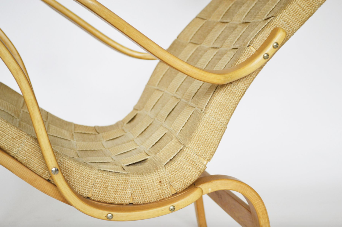 Fauteuil Pernilla par Bruno Mathsson pour Firma Karl Mathsson, 1976