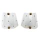 Pair of Plexiglas wall lights, 1960s