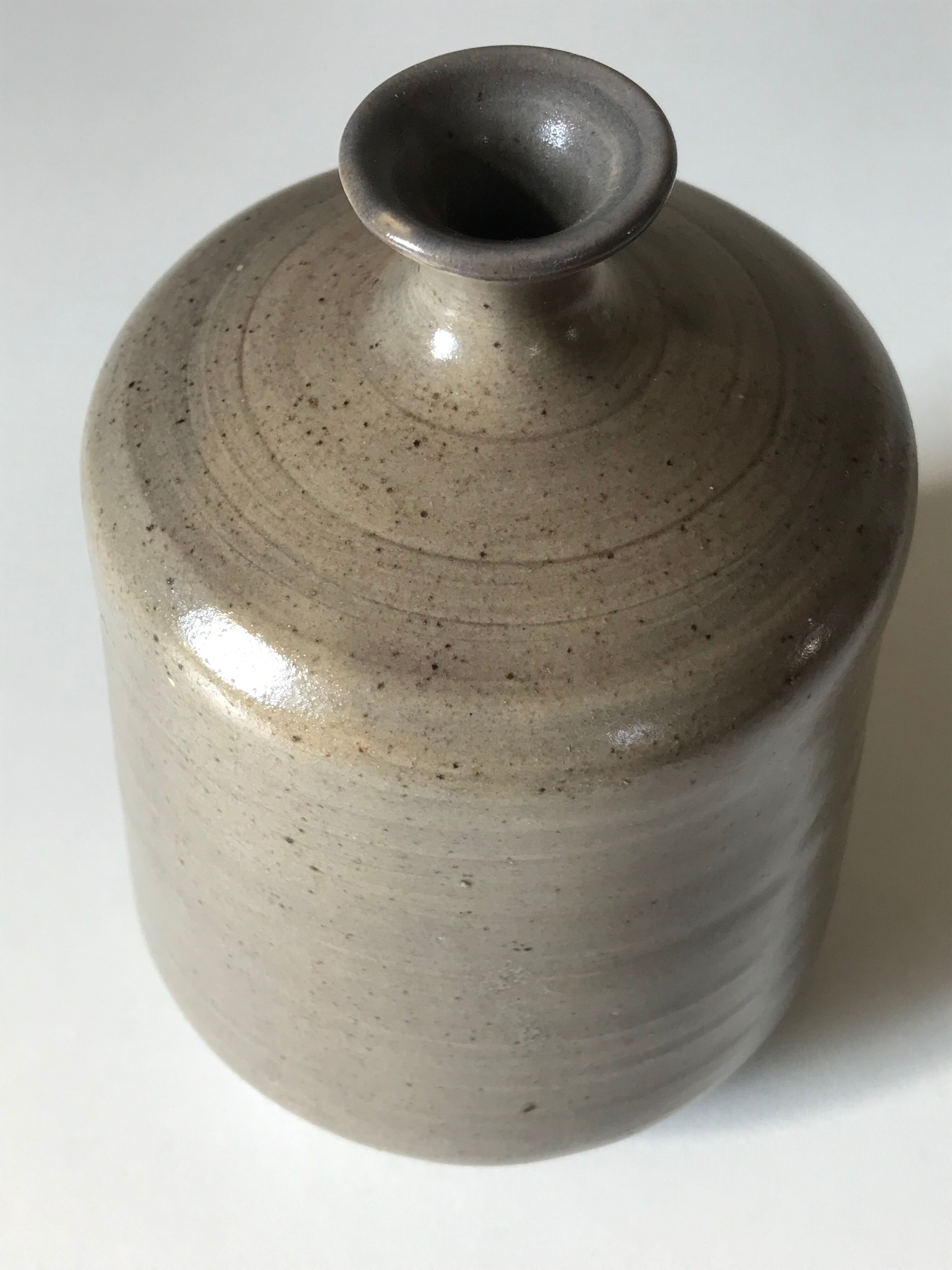 Ceramic vase soliflore vintage design 1960