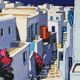 Jean-Claude Quilici : Beauté de Santorin, lithographie originale signée
