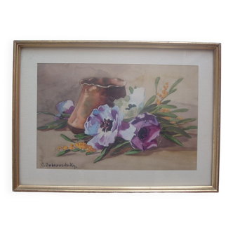 Watercolor still life 1960