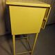Meuble atelier métallique industriel une porte jaune