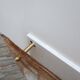Important Murano slab wall light 39cm by Mazzega 1970s