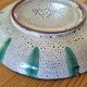 Large "Thistle" ceramic plate from Vallauris