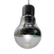 Industrial Italian Chrome Light Pendant 1990’s