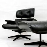 Lounge chair and ottoman, Charles & Ray Eames, ed. International Furniture