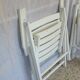 Paire de fauteuils de jardin pliants