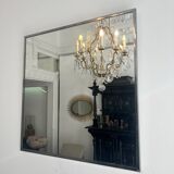 Vintage square designer mirror 1950