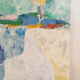 Modern landscape of Provence