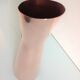 Vase diabolo en cuivre rouge vintage années  60-70