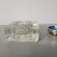 Old glass inkwell