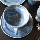 Service à café céramique de grignan signé