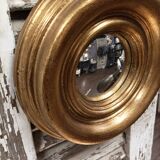 21 cm gilded convex mirror